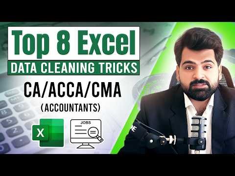 Top 8 Excel Data Cleaning Tricks for CA, ACCA, CMA & Accountants