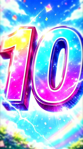 10 Second Countdown Timer (10 to 0) ⏱️ | Anime Style