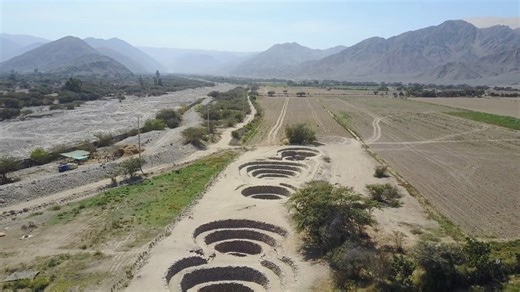 Quadcopter exploration of several ancient sites in Peru