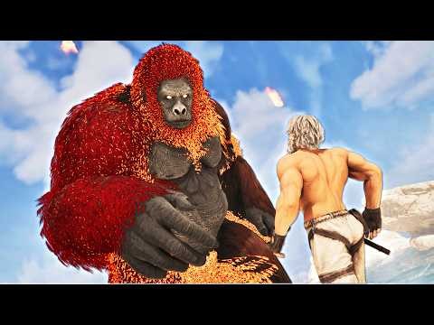 I Summoned in an Invincible Gorilla.. but it has a Secret Weakness! | ARK ASA Descended #9