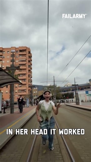 She thought she was gonna catch up