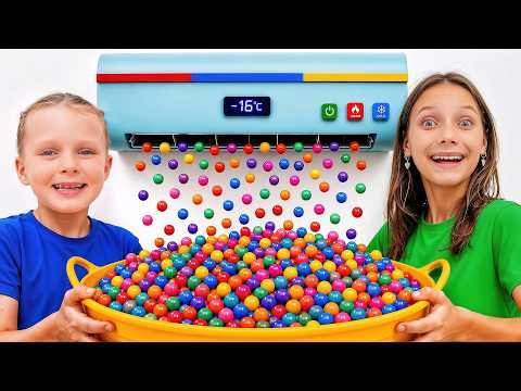 Candy Came Out of Our Air Conditioner! A Funny Repair Adventure