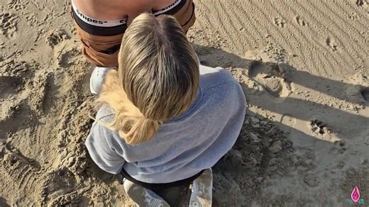 OUTDOOR After a blowjob for a stranger on the beach, I was fucked in public (2026 | SD)