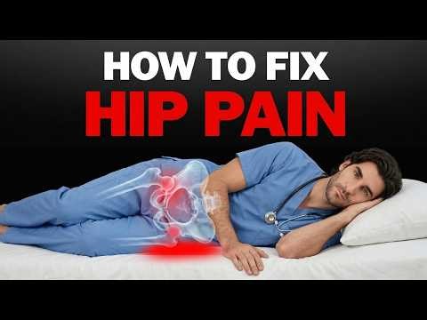 The ONLY 5 Exercises You Need To Fix Hip Pain For Good!