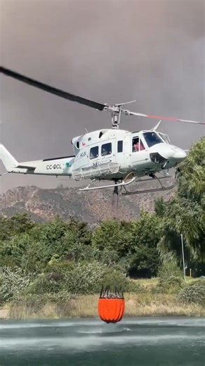 Fire Fighters Helicopter in Action | Aerial Firefighting Helicopter 2026 #firefighter #fireman