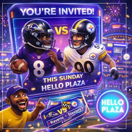 THE HELLO LLC on Instagram: "🏈 NFL FOOTBALL. LIVE. IN THE HELLO PLAZA METAVERSE. 🏈 Tonight is more than just another game it’s RAVENS VS. STEELERS, and the stakes couldn’t be higher. Why fight subscriptions, blackouts, or paywalls? 🔥 Watch LIVE NFL games inside the Hello Plaza Metaverse 📱 Join directly from your phone, tablet, laptop, or computer 📺 NFL RedZone streaming live 🚫 No cable 🚫 No Netflix 🚫 No extra apps This isn’t watching football alone on a couch. This is a shared, interacti