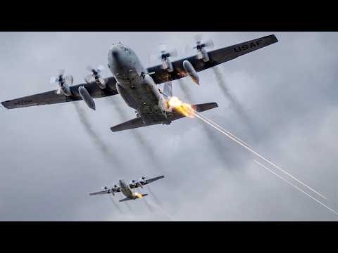 Inside US Air Force’s Most Powerful Aerial Gunships Ever Built