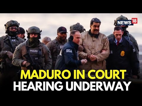 LIVE | Venezuela’s Nicolás Maduro Taken to New York Court | Wife Looks Drained | Court Appearance