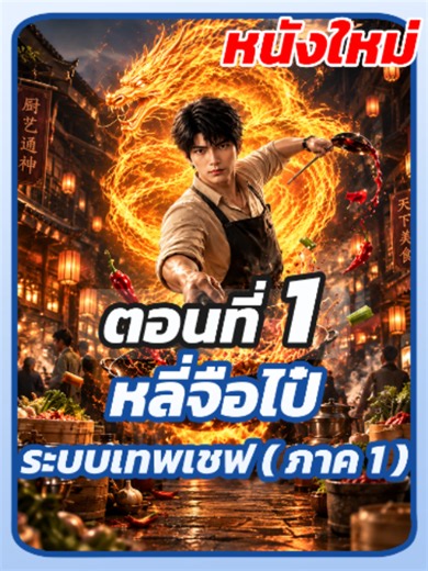 ตอนที่ 1 : หลี่จือไป๋ ระบบเทพเชฟ ( ภาค 1 ) #เเมวติดซีรี่ย์จีนv2 #ละครสั้นจีน #ละครยอดนิยม #ยอดนิยมวันนี้ #ซีรี่ย์จีน #เปิดการมองเห็น #ซีรี่ย์จีนพากย์ไทย #หนังสั้น