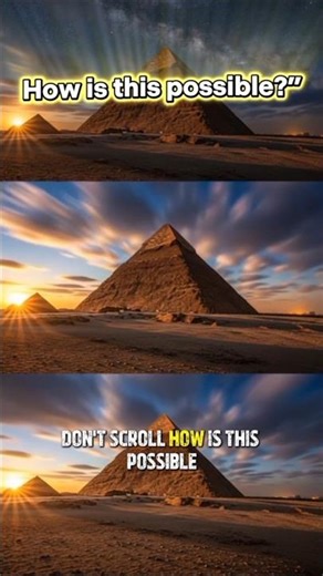 Why Haven’t the Pyramids Collapsed After 4,500 Years?#shorts #shortsfeed #shortsvideo #short