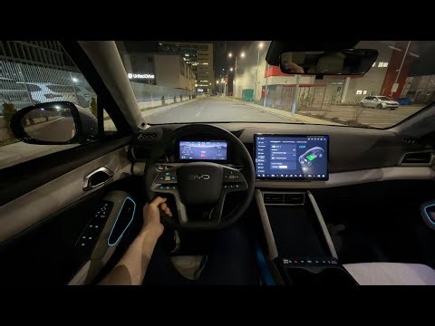 BYD Atto 2 DM-i 2026 Night Test Drive