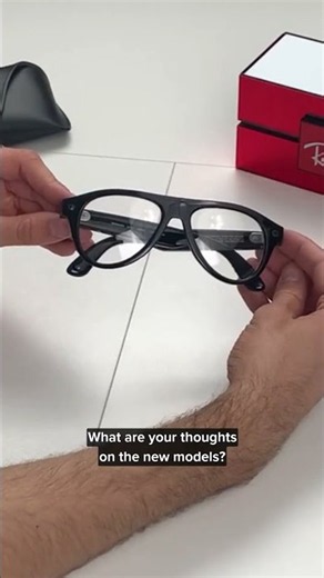 Unboxing the Ray-Ban Meta Aviator smart glasses!