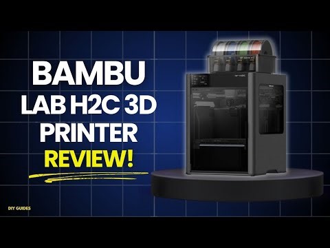 Bambu Lab H2C 3D Printer Review: Worth The Hype In 2026? Beginner Friendly Or Not?