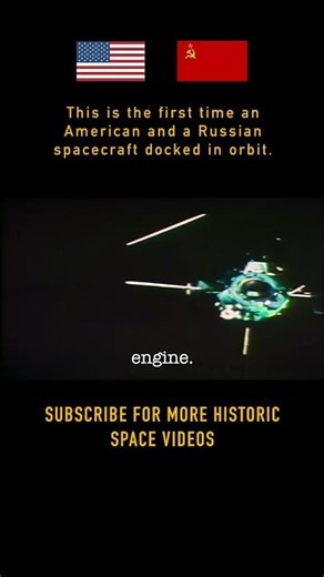 Apollo-Soyuz Docking – First US-Russian Spacecraft Meet in Orbit (NASA Archive)