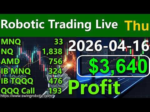 AI Robotic Trading Live, 2026-4-16 Profit $3,640