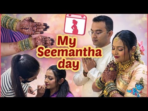 ಎಲ್ಲರೂ ಕಾಯುತ್ತಿದ್ದ ವಿಶೇಷ ದಿನ ✨ ಸೀಮಂತದ ದಿನ 💕 Baby Shower Event Begins 🥳 #kannadavlogs 