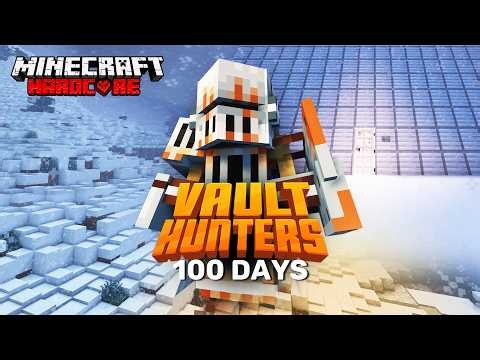 I Survived 100 Days as a Vault Hunter in Hardcore Minecraft | Regooned Edition