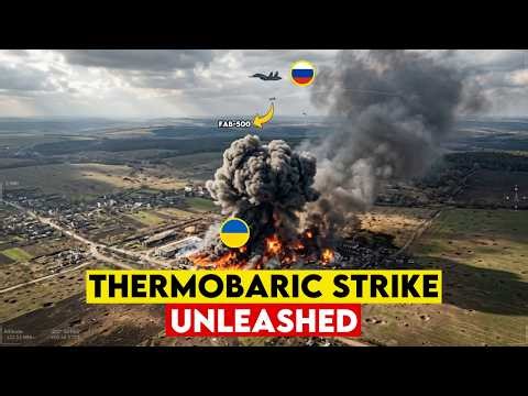 Russia Thermobaric Strikes and Rocket Barrages Crush Ukraine Defenses Across Multiple Fronts