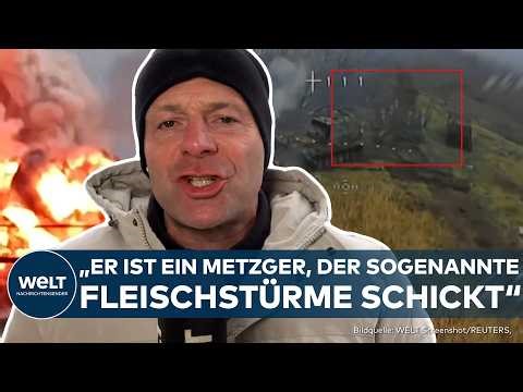 UKRAINE: Heftige Vorwürfe! Katastrophale Frontlage! "Er ist ein Metzger, der Fleischstürme schickt"