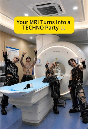 Went in for an MRI, somehow ended up at a TECHNO rave. 😂🔊 The machine started making beats, and my brain went straight into party mode. 🤘 Anyone else experienced this during an MRI? #MRI #Techno #MedicalHumor #HospitalLife #FYP