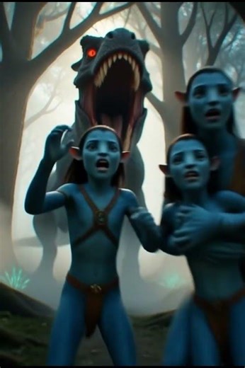 Avatar World Horror Moment | Avatar Movie Style Short Film | Avatar AI Cinematic #avatar #ytshorts