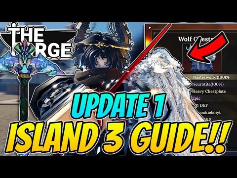 The *BEST* Update 1 Guide In The Forge Roblox! NEW ORES & More!
