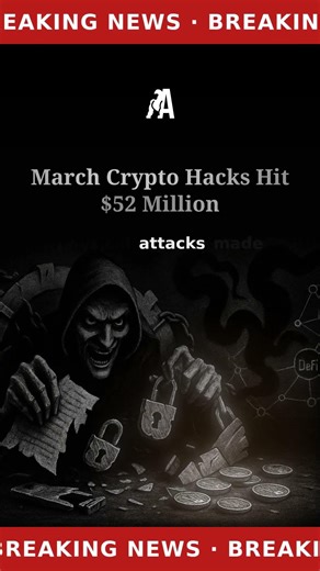 March crypto hacks hit $52M as social engineering surges