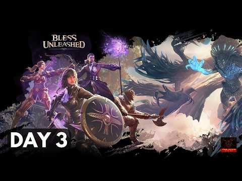 [Day 3] BLESS UNLEASHED Gameplay LIVESTREAM! | Discontinued due to Poor Servers | No Commentary