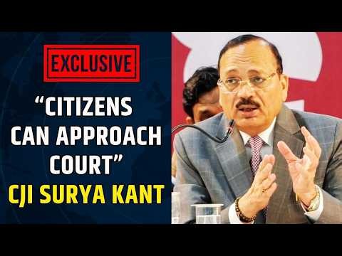 CJI Surya Kant EXCLUSIVE to CNN-News18 on Rahul Gandhi’s Letter | ‘Every Citizen Can Approach Court’