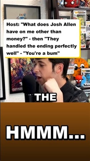 'WHAT DOES JOSH ALLEN HAVE ON ME?!' THEN 'YOU'RE A BUM' — ENDING DEBATE | The Escape Pod Clips