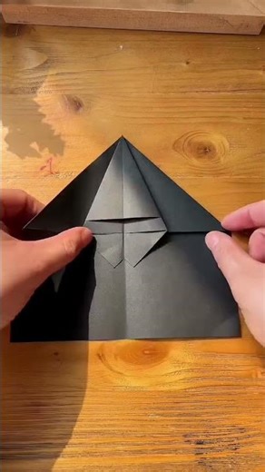 DIY Awesome Black Paper Fighter Jet ✈️ | Step-by-Step Origami Tutorial | Baby Craft