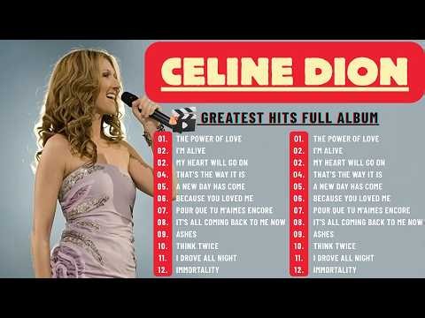 CELINE DION Legendary Voice - CELINE DION Top 12 Hits - Full Album