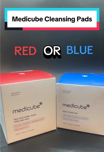 Medicube Red Succinic Acid Pads for Clear Skin