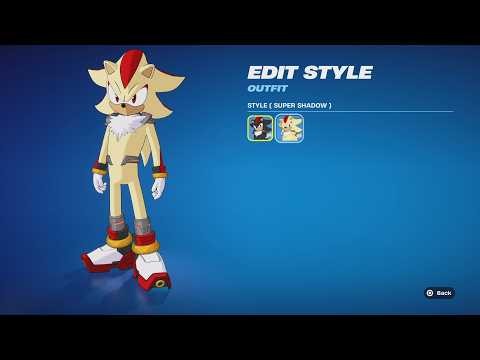 Fortnite Skins Gameplay: Shadow, Knuckles, & Dr. Eggman! (Full Review)