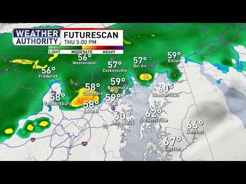 RADAR | Tracking rain across Maryland