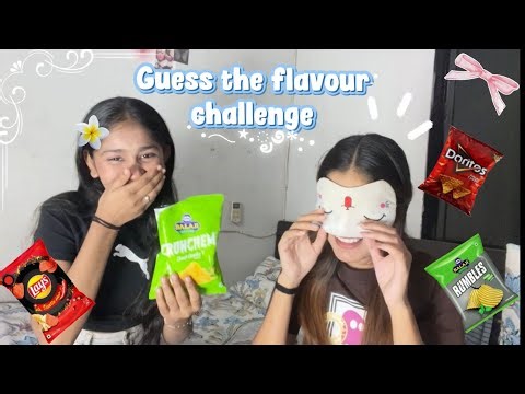 Guess the flavour challenge 😋 | food vlog | challenge | chips |flavour | Tanu | viral
