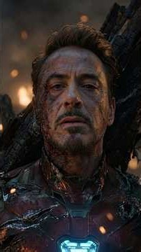 The exact moment Tony Stark knew he would die 💔 #avengers #ironman