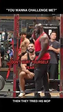 “You Wanna Challenge ME?!” 😂 Anatoly Shocks the Bodybuilders #anatoly #gymprank