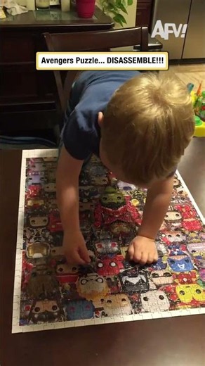 Avengers Puzzle... DISASSEMBLE!!!