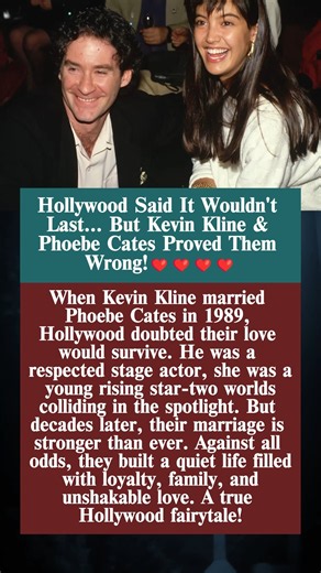 How Kevin Kline and Phoebe Cates Proved Hollywood Wrong