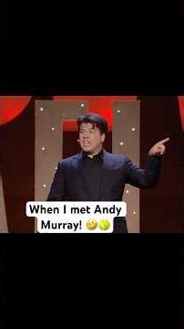 When I met Andy Murray! 🤣🎾 #michaelmcintyre #standupcomedy #comedy #wimbledon #tennis