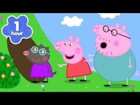Peppa Pig encontra uma casa SUBTERRÂNEA! 😮 Aventura ao ar livre 🐽 Brasil Episódios Completos