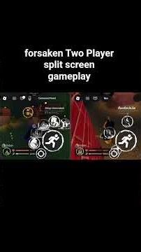 Forsaken Two Player split screen GamePlay #Forsaken #Roblox