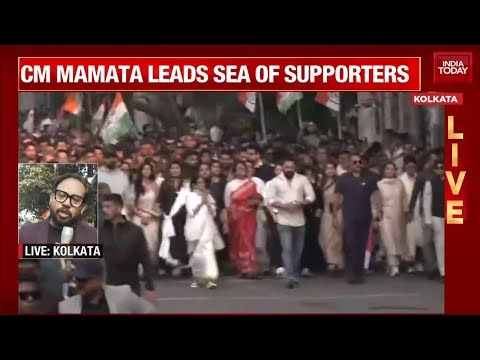 GROUND REPORT: Mamata Banerjee's 'Mass Connect' During Kolkata Padayatra Amid BJP-TMC Showdown
