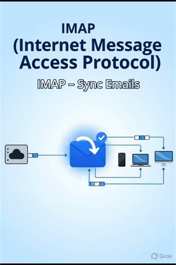 Network Protocols Explained in 40 Seconds 🔥 #computereducation #computer #computerbasics