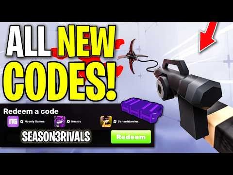 🎬SEASON 3!! NEW WORKING CODES FOR RIVALS! ROBLOX RIVALS CODES 2026!