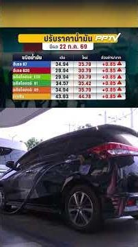 ปาดเหงื่อก่อนเต็มถัง!!! น้ำมันขึ้น 85 สตางค์/ลิตร!! | PPTV News | 22 ก.ค.69