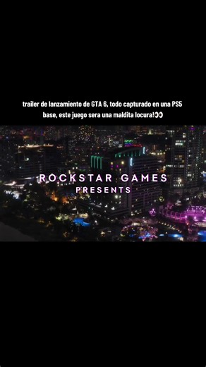 trailer de lanzamiento de gta 6 capturado en una ps5 base #gta6 #gta6trailer #gta6trailerdelanzamiento #gta6ps5 #ps5