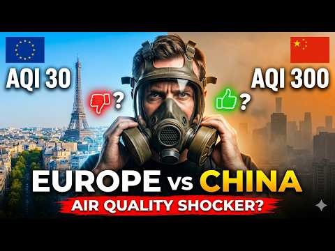 China's Air Is Cleaner Than Parts of Europe | China Fixed Its Air Pollution… Why Can’t Europe?