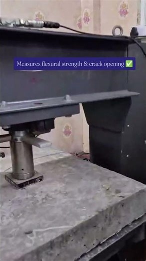 Beam CMOD & Flexural Strength Test | Steel Fibre Concrete Testing | Omega Lab